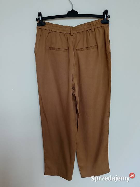 Brązowe spodnie Vila r38 lekkie pomorskie Gdynia