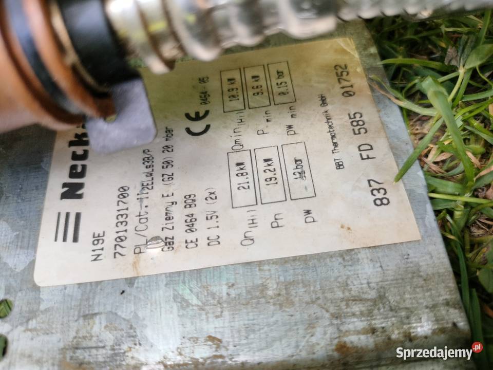 Piecyk gazowy Junkers podgrzewacz wody