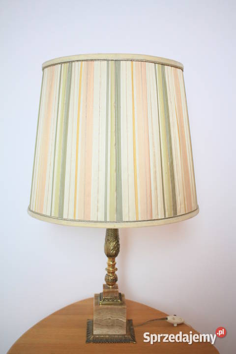 Piękne lampa stołowa klasyczna bogate zdobienie Pszczyna