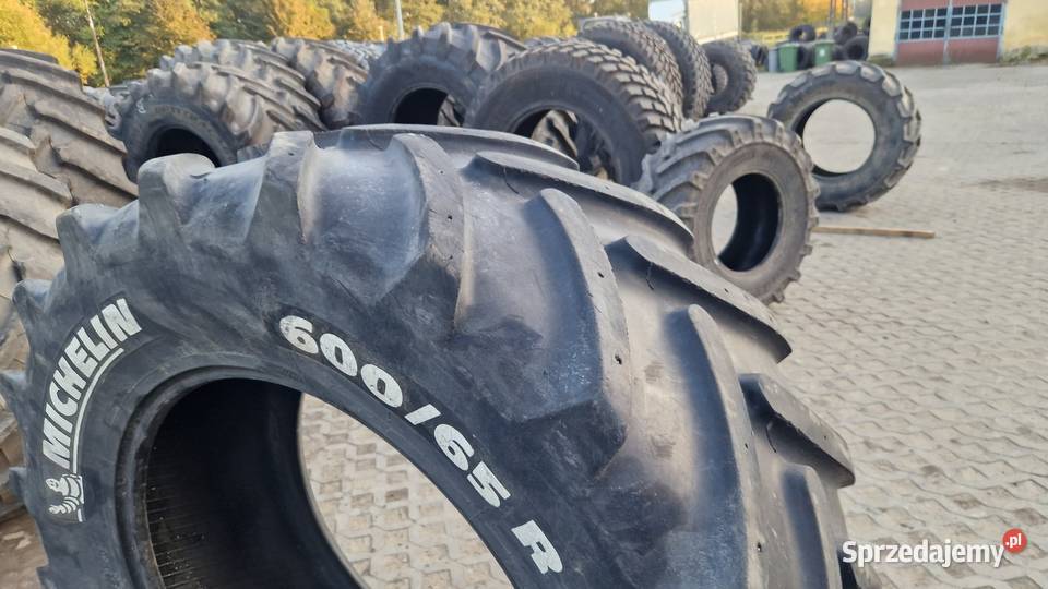 60065r38 6006538 Michelin bieżnik 70 bez napraw Opony rolnicze Nowe Miasto Lubawskie