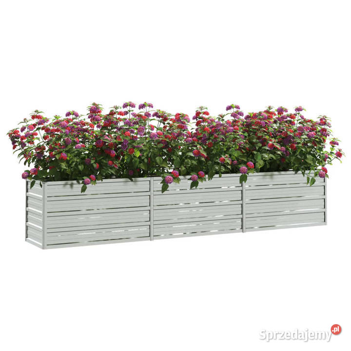 Donica do podwyższonej rabaty 240x40x45 stal
