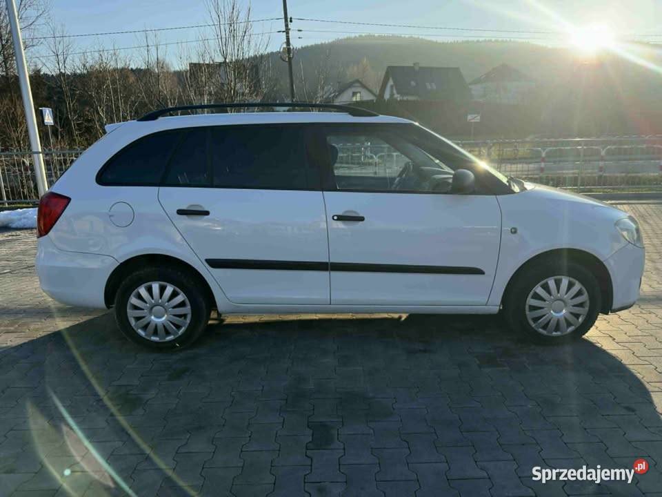 Skoda Fabia II Combi 12 benzyna 2009 162 ZADBANA małopolskie