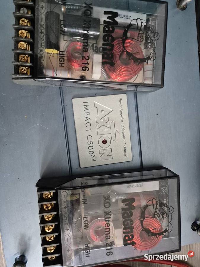 Zestaw car audio Głośniki Sony xplod magnat