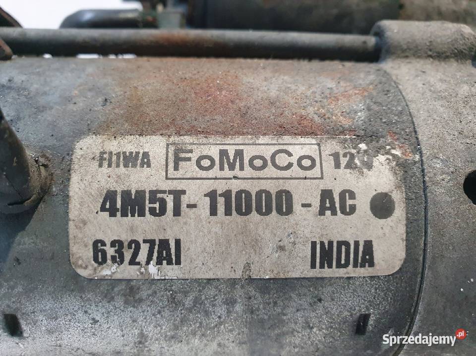ROZRUSZNIK Ford Focus C 18 16V 4M5T11000AC Układ elektryczny silnika lubelskie Chełm