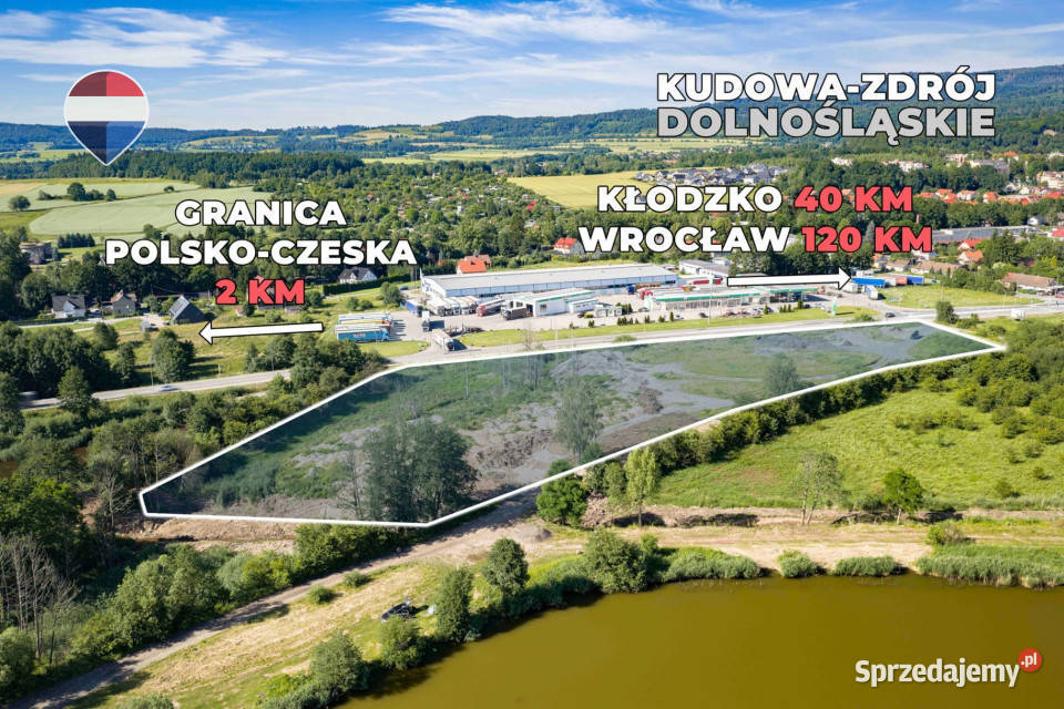 Działka przejściu granicznym KudowaSłone Kudowa-Zdrój