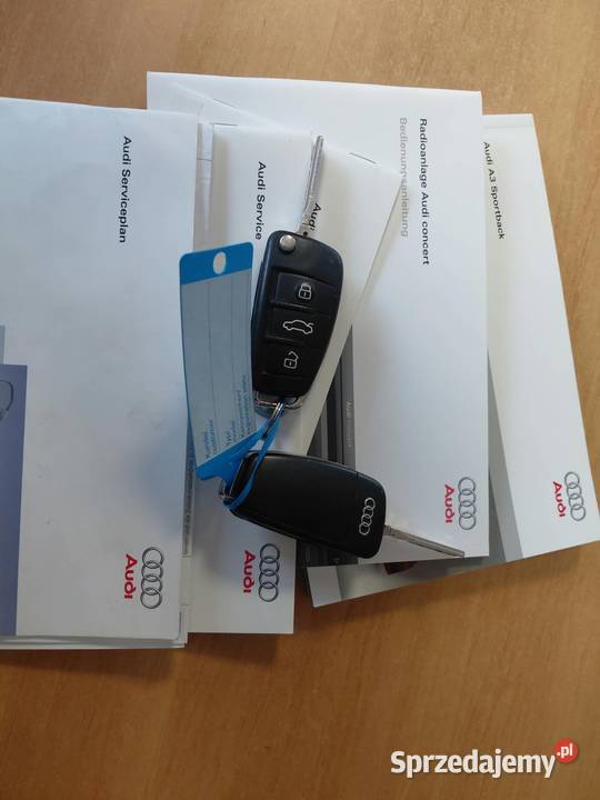 AUDI A3 SPORTBACK Lift 2008r 14 16V 125 Xenony wspomaganie kierownicy A3 Jelenia Góra