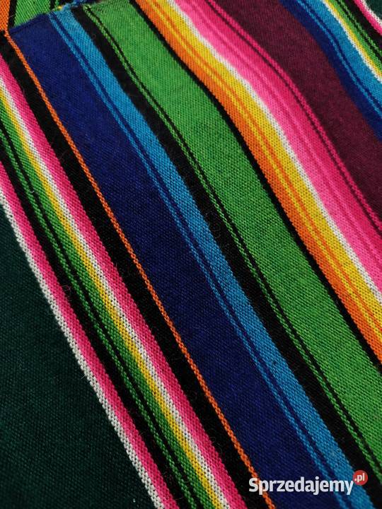 Kilim wełniany pasiak świętokrzyski Starachowice