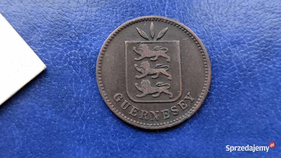 Stare monety 4 doubles 1902 Guernsey Lesko sprzedam