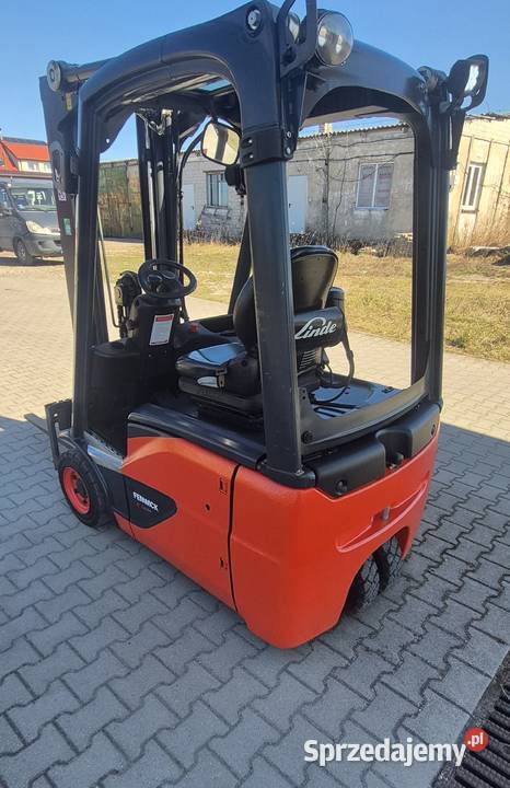 Wózek widłowy LINDE E14 Triplex 2017r Jakubów sprzedam