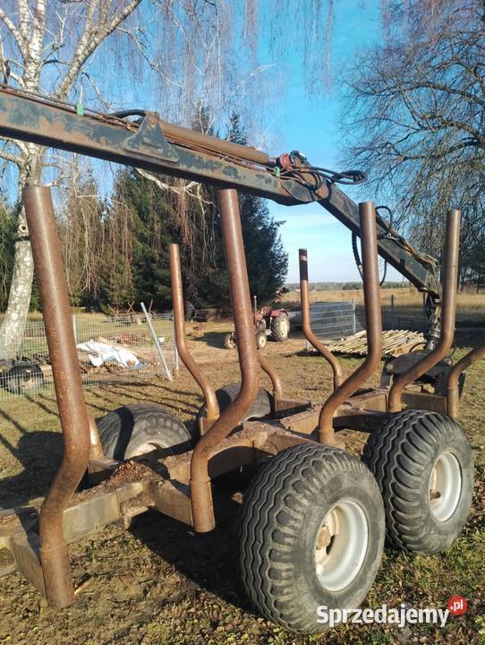 Przyczepa leśna zrywkowa HDS Pozostałe Nurzec-Stacja