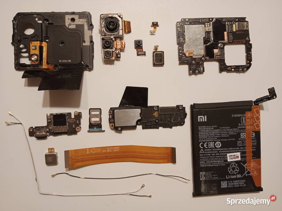 Xiaomi Mi 10T Pro oryginalna bateria BM53 Części Wrocław