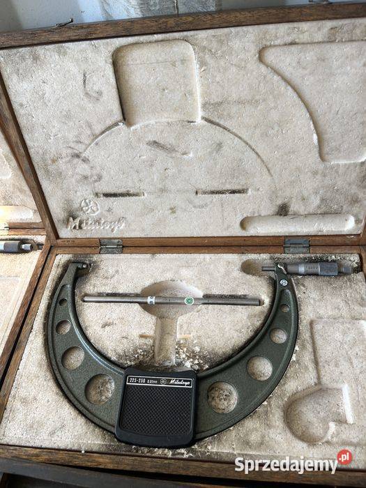 Mikrometr zewnętrzny Mitutoyo 225250 mm Tuliszków sprzedam