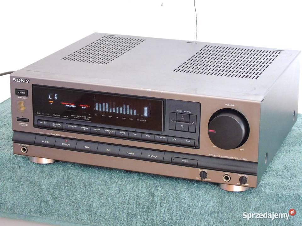 Wzmacniacz Sony TAD505 korektor graficzny Jasło