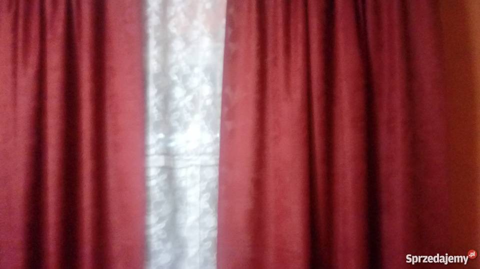 Gotowe zasłony do powieszenia inny kolor Wystrój okien Siemianowice Śląskie sprzedam