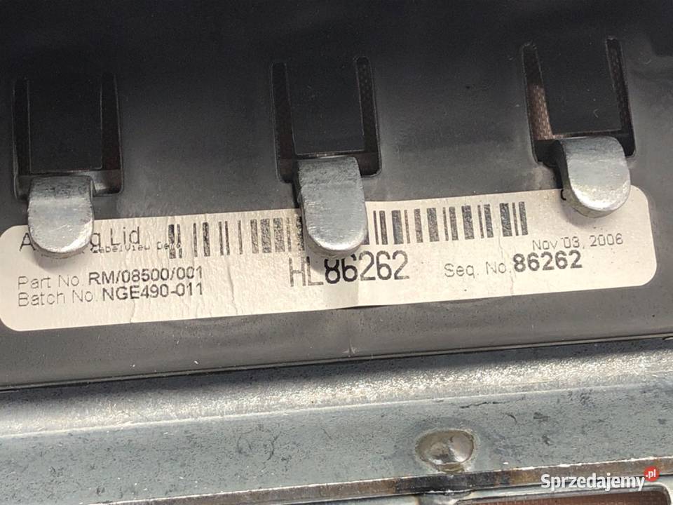 PODUSZKA POWIETRZNA PASAŻERA NISSAN NOTE E11