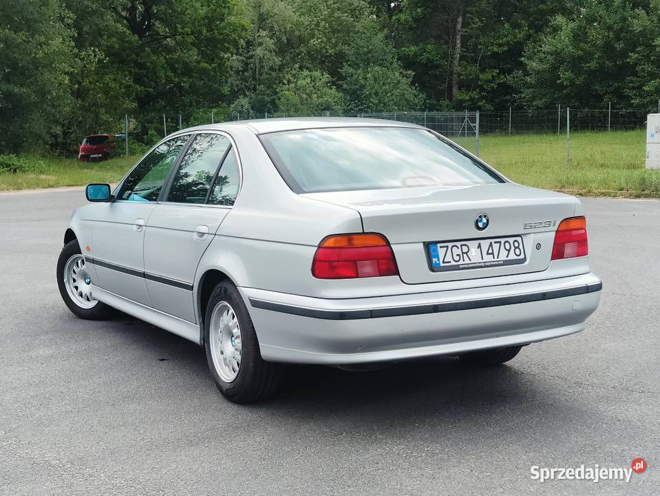 BMW 523i sedan KLIMA skóra zar w hak Seria 5 zachodniopomorskie Gryfino
