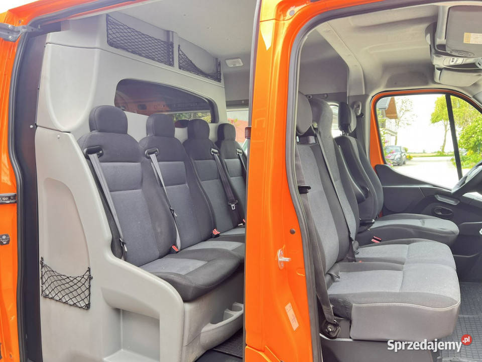 Renault Master L2H2 średniak 7osobowy lift ESP Samochody dostawcze mazowieckie Warszawa