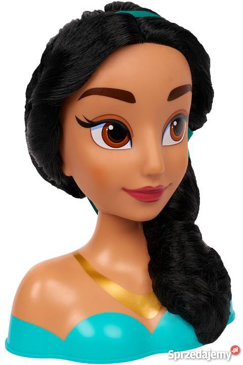 Głowa do czesania stylizacji DISNEY Księżniczka Lalki i akcesoria Mogilany