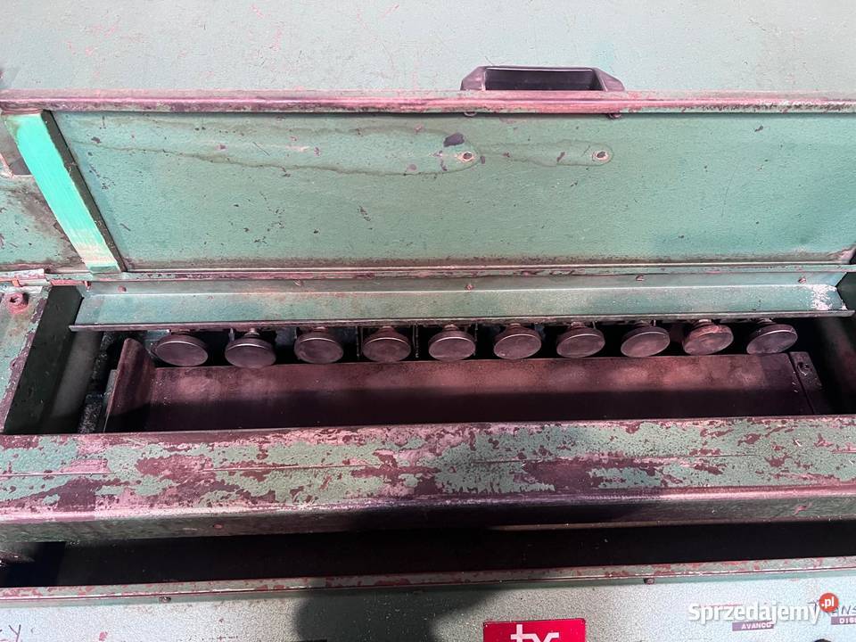 Piła wielopiła poprzeczna do produkcji kantówek Produkcja Juszczyn