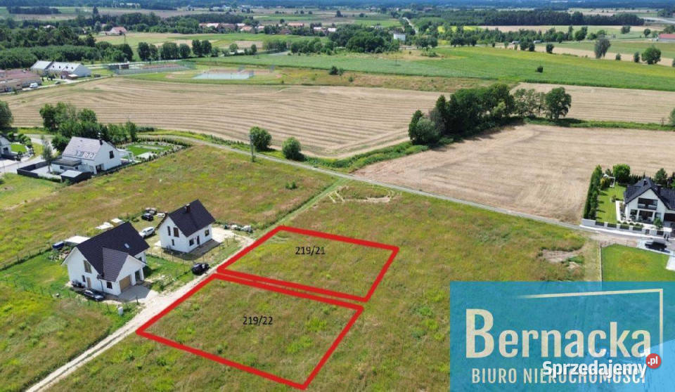 Działki budowlane Prusice z Mpzp 854m2