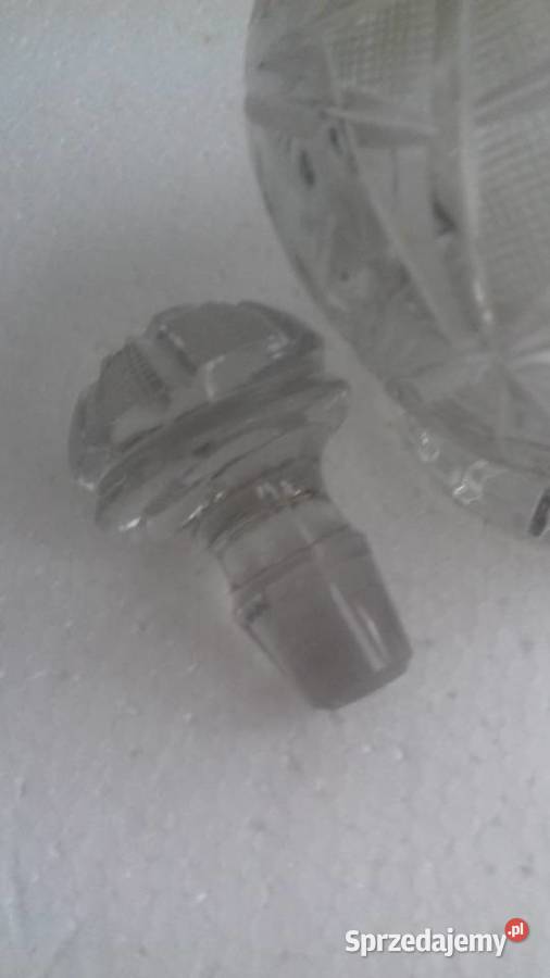 karafka kryształowa z korkiem Warszawa