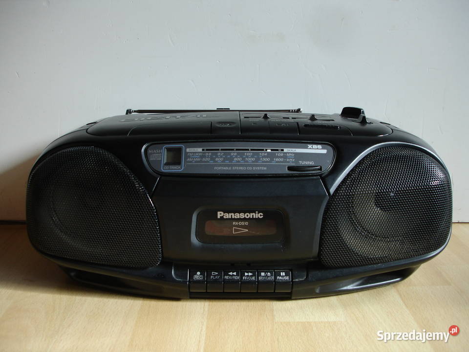 Radiomagnetofon PANASONIC RXDS10 lubuskie Zielona Góra sprzedam