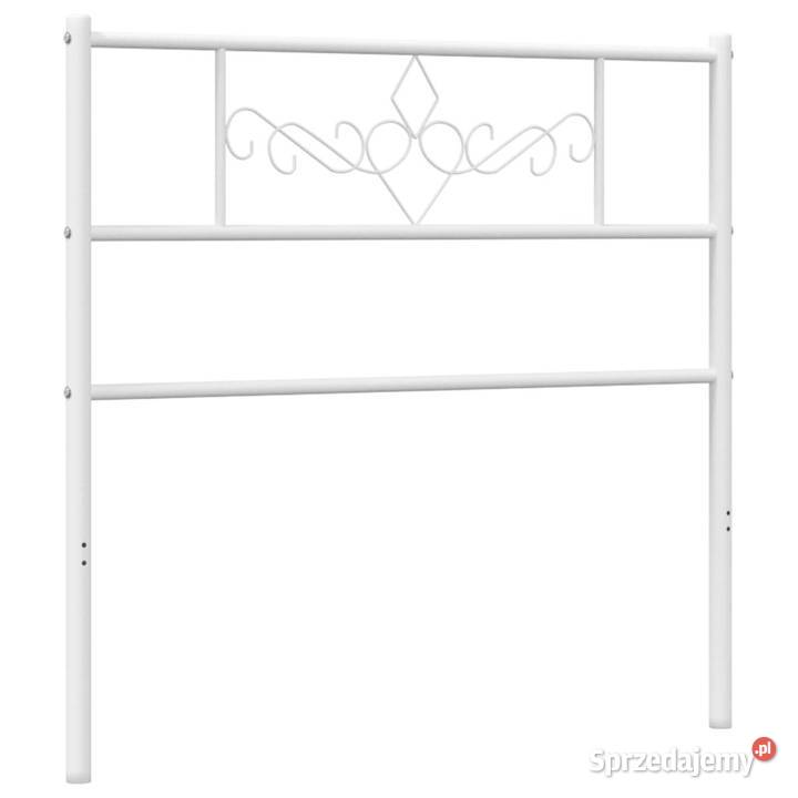 Metalowe wezgłowie białe 100 WM355345
