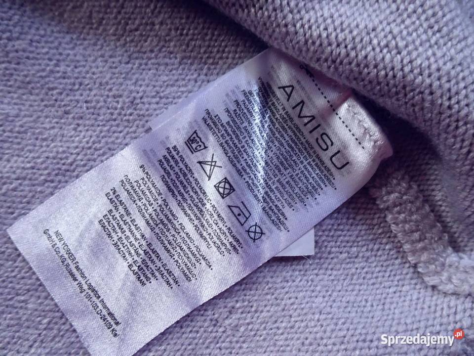 Amisu Ciepły sweter Kardigan Nowy 36 S Nowy Sącz