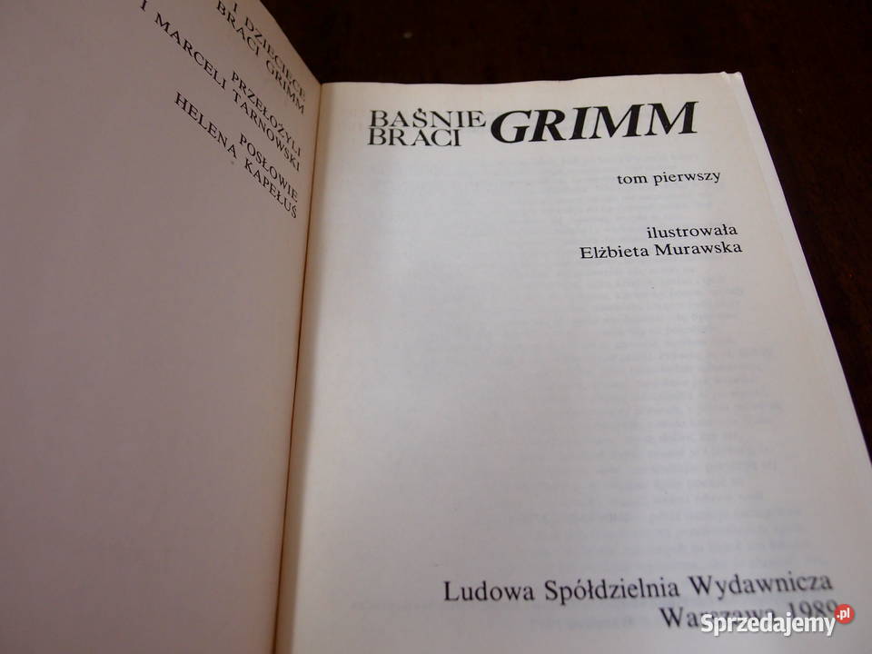 Baśnie Braci Grimm Tom1 i Tom2 LSW Wawa 1989r