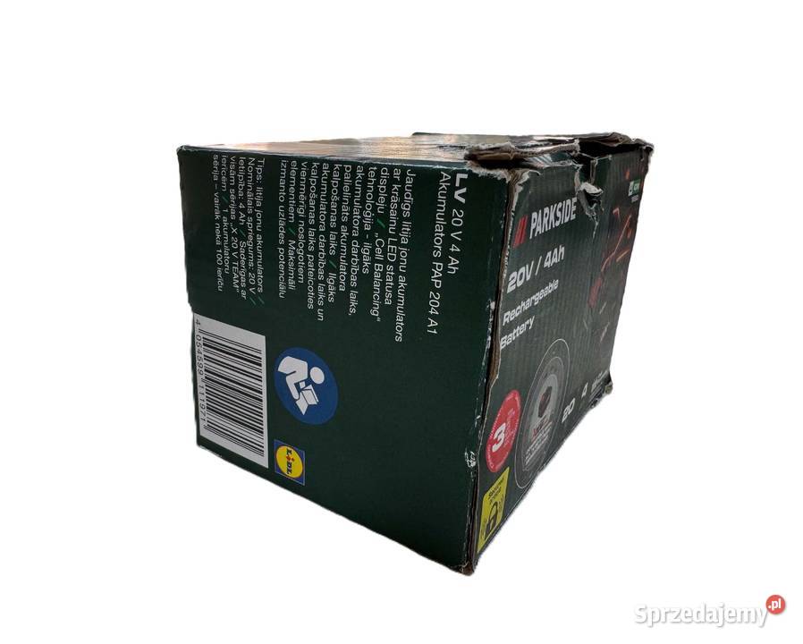 Akumulator LiIon Parkside 20 V 4 Ah PAP 204 A1 Elbląg