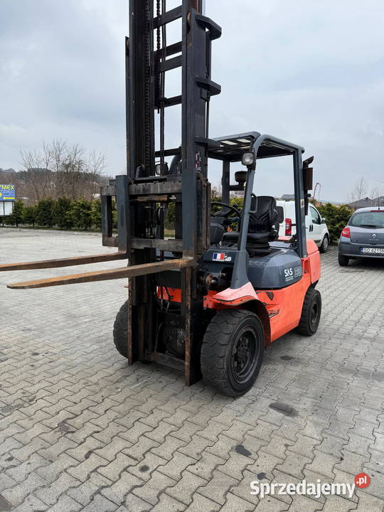wózek widłowy TOYOTA 7FDF30 diesel 3000 450m Działoszyn