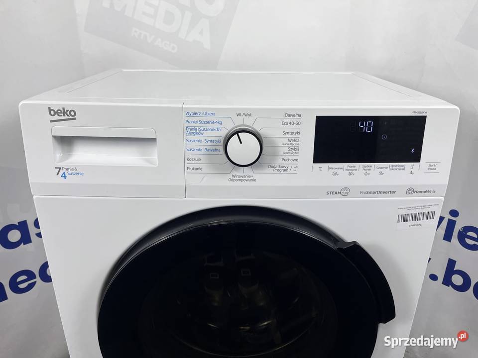 Pralkosuszarka BEKO HTV7616XW 74 1200obr Slim Warszawa