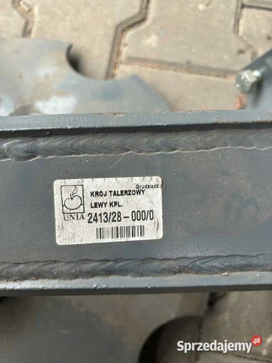 Talerz brony lewy kpl 4604 2413280000 Cross S Konin