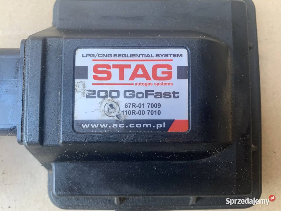 67R017009 Sterownik komputer gaz stag 200 go Elementy instalacji LPG