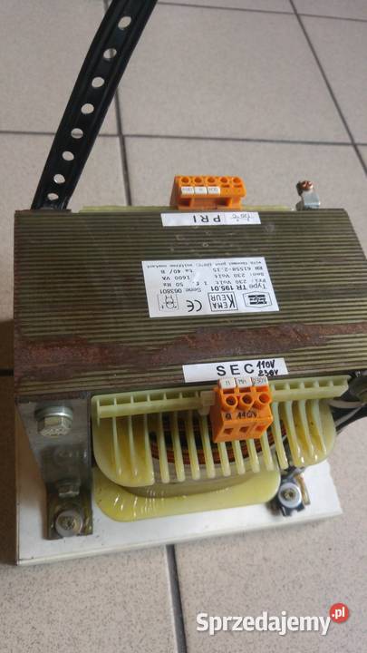Transformator 1fazowy 1600VA 230230V110V Pozostałe