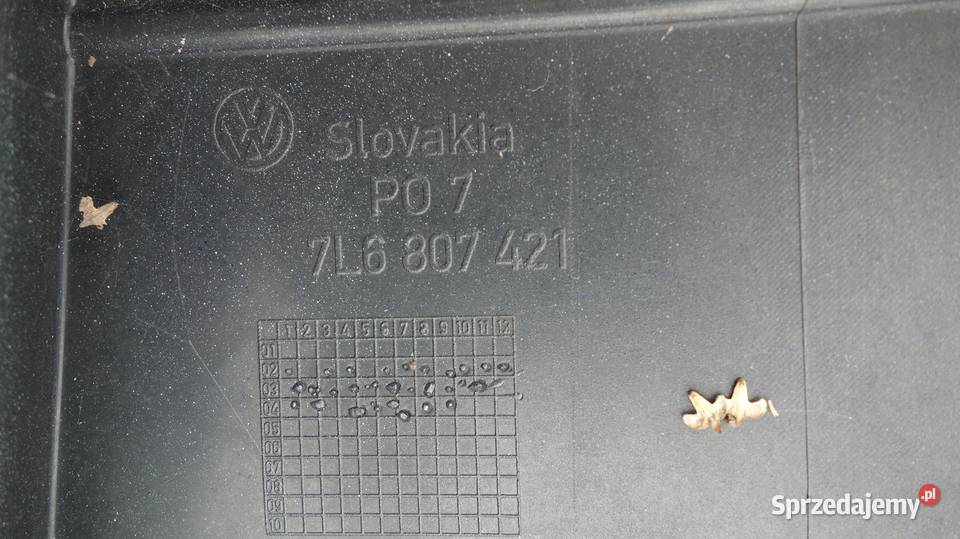 VW TOUAREG ZDERZAK TYŁ TYLNY osobowe Ruda Śląska