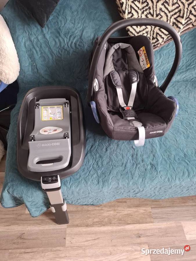 Fotelik samochodowy z bazą MaxiCosi Daszek przeciwsłoneczny Gdańsk