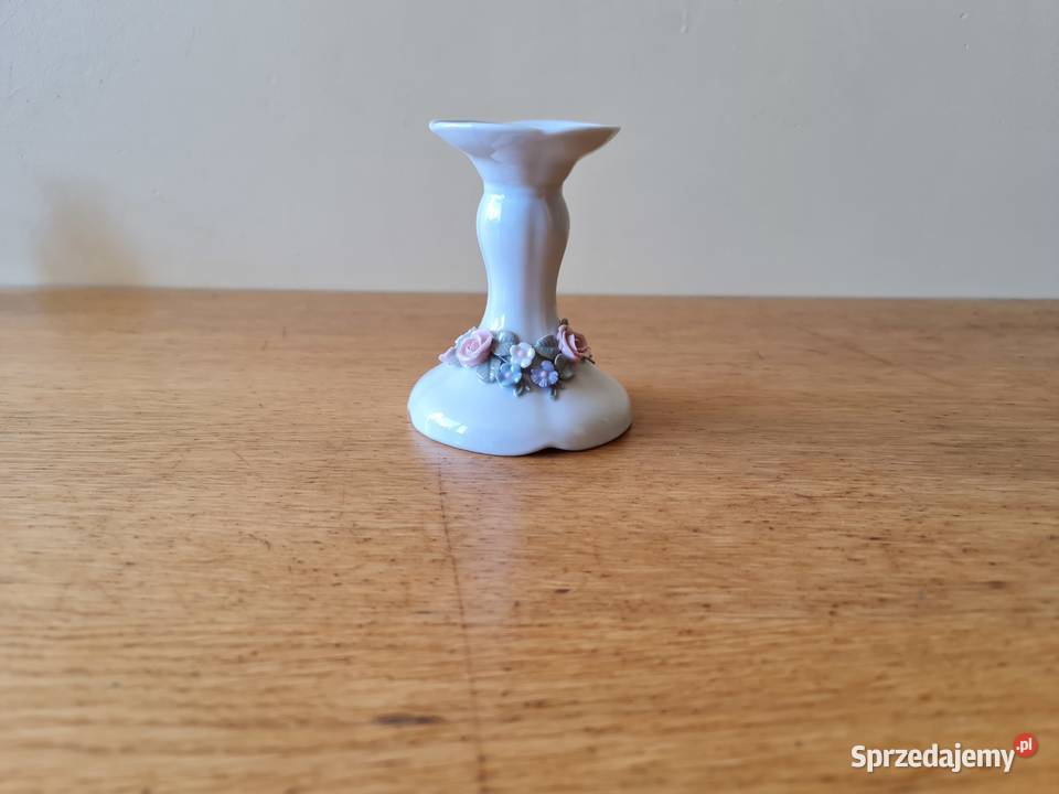 Świecznik porcelanowy mazowieckie Warszawa
