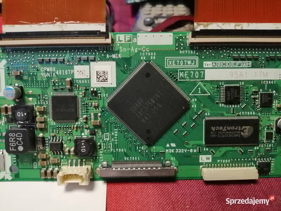 SharpPłyta GłównaZasilaczTcon sprzedam