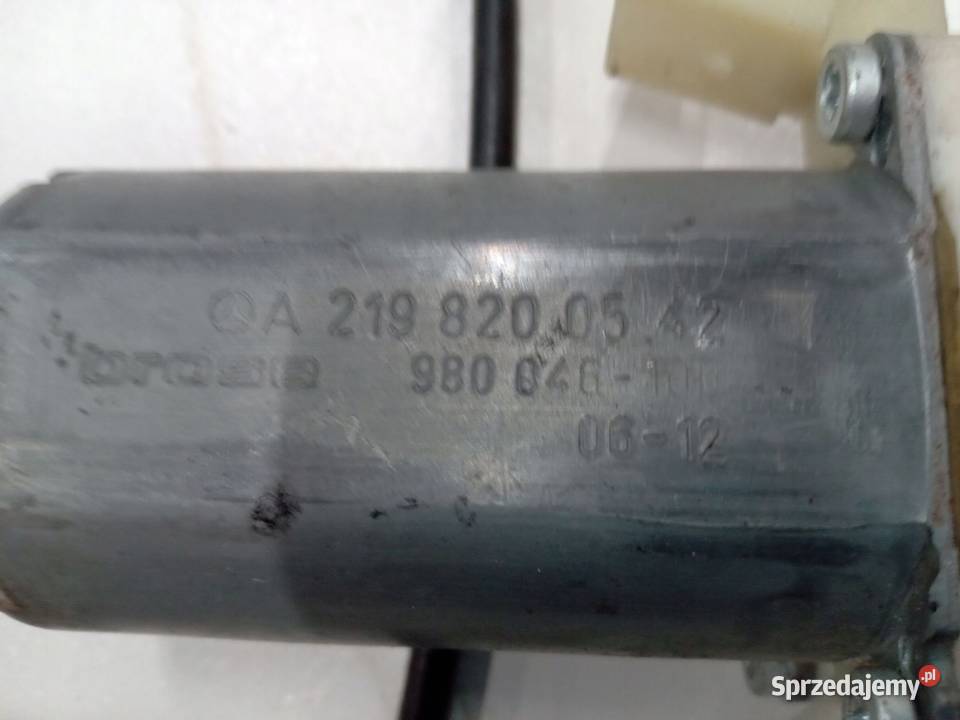 MECHANIZM SZYBY LEWY TYŁ MERCEDES CLS W219 Nowy Tomyśl