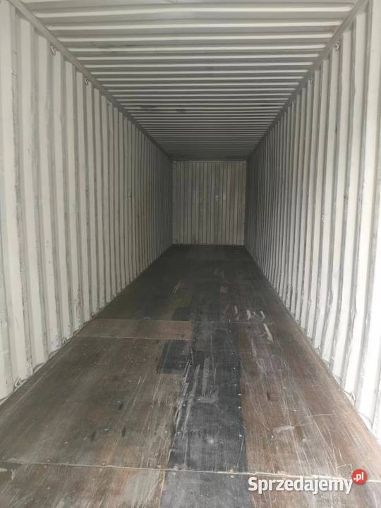 Kontener morski 40 DVHC 12 metrowy transport Magazynowanie