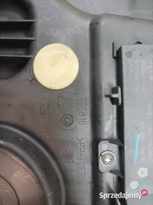 MECHANIZM SZYBY PRAWY TYŁ Jeep Grand Cherokee IV Rok produkcji 2016