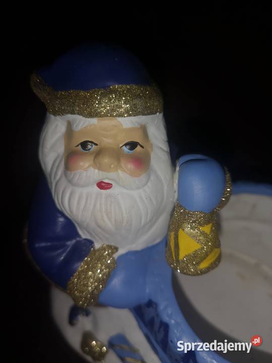 Mikołaj z dzwonkiem pojemnik Gdańsk