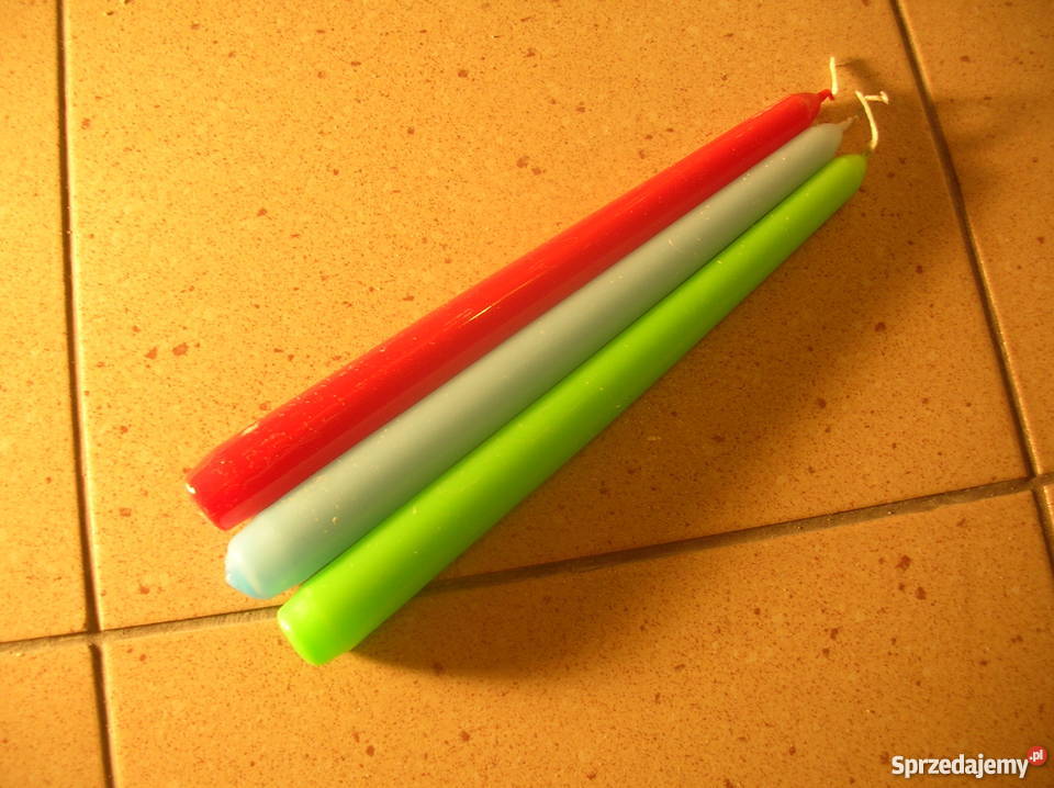 Świeczka klasyczna 275 świeca metaliczna 127 śląskie Siewierz