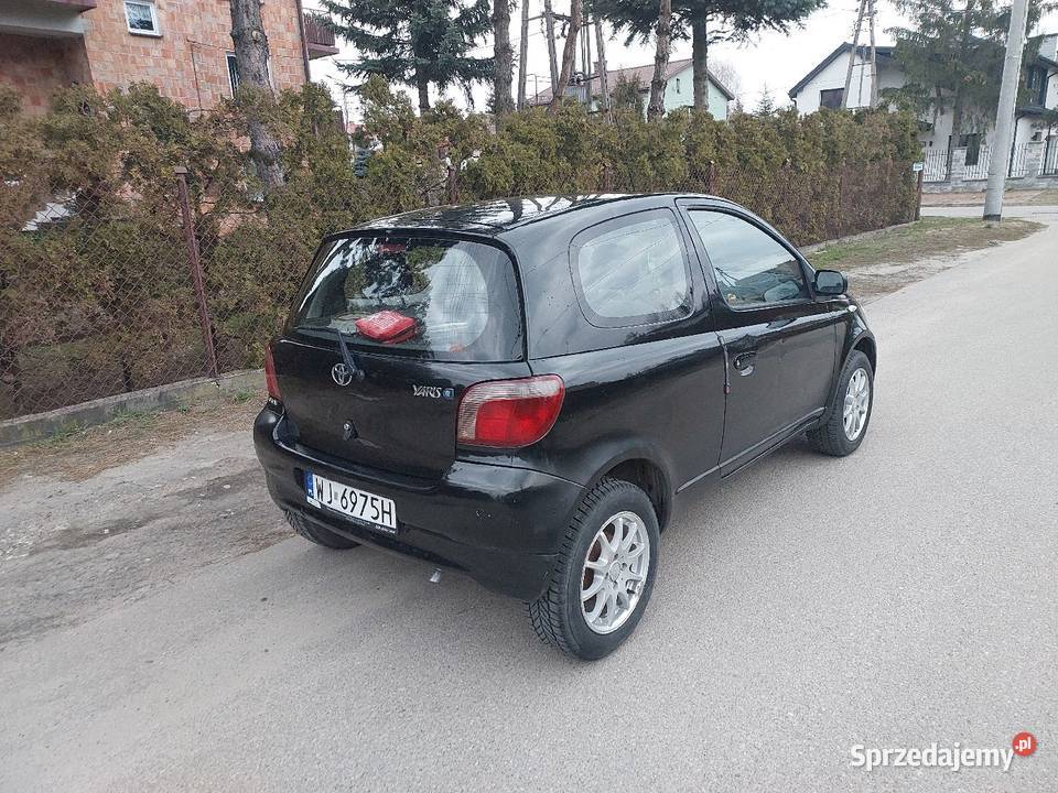 Sprzedam toyota yaris 1999 r Wołomin sprzedam