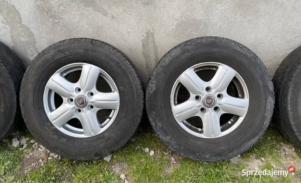 Koła Felgi aluminiowe Fiat Ducato Kamper 16c sprzedam
