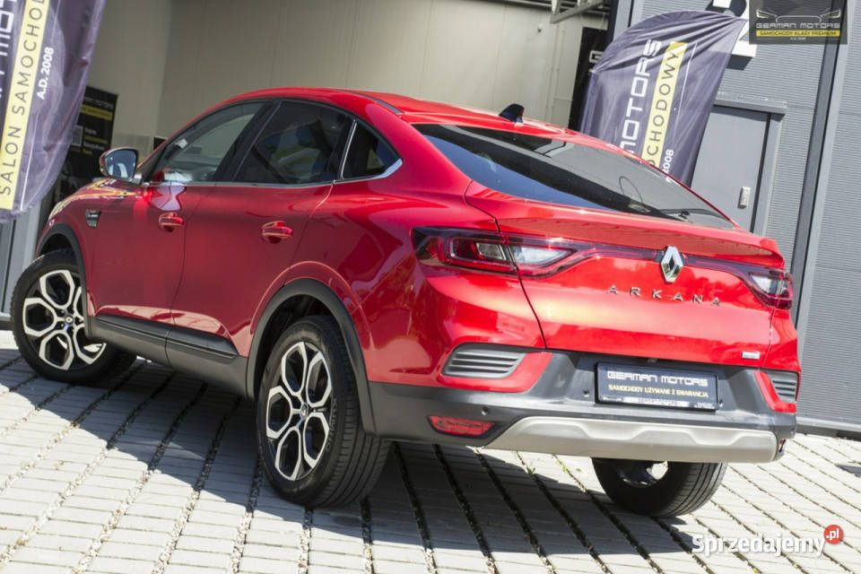 Renault Arkana Ledy Virtulal Kamera Skóry ASO pełny VAT