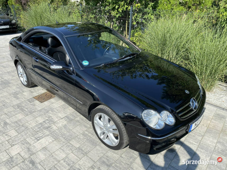 Mercedes CLK 200 zadbana 100 oryginalny przebieg reflektory ksenonowe wielkopolskie