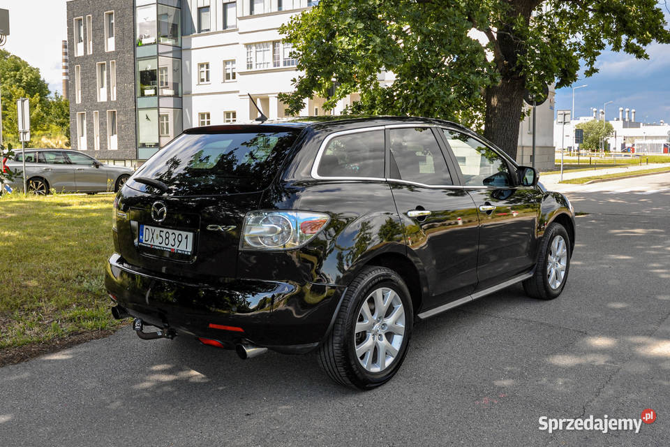 Mazda CX7 23T 260 4x4 Bezwypadkowy Skóry dolnośląskie Wrocław
