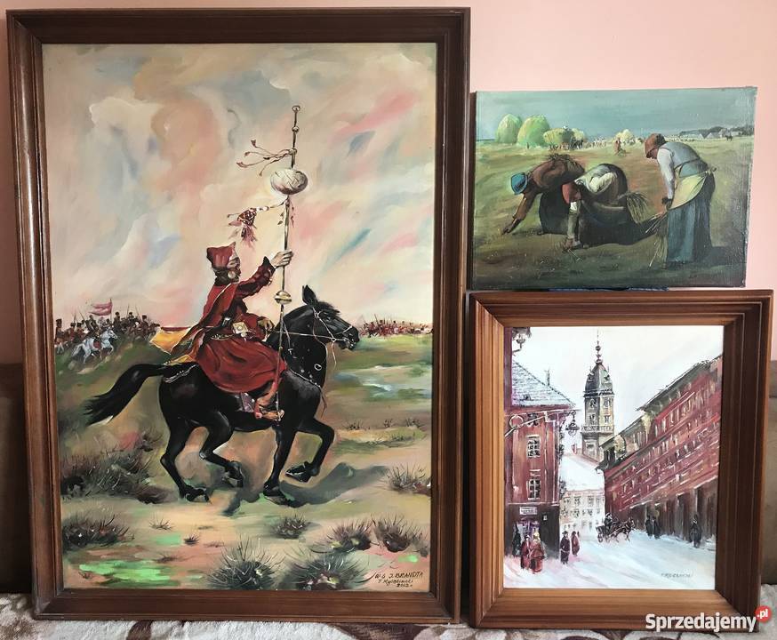 Obrazy malowane na płótnie rózne tematy Legionowo